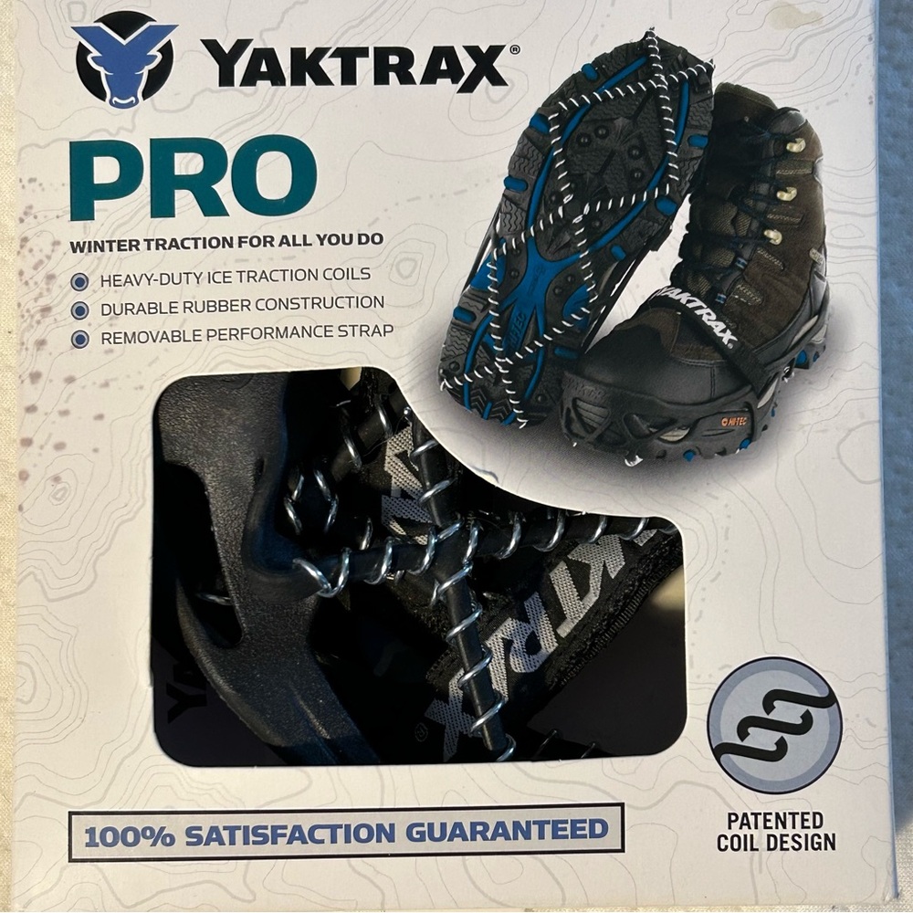YakTrax Pro Black Winter Traction Cleat